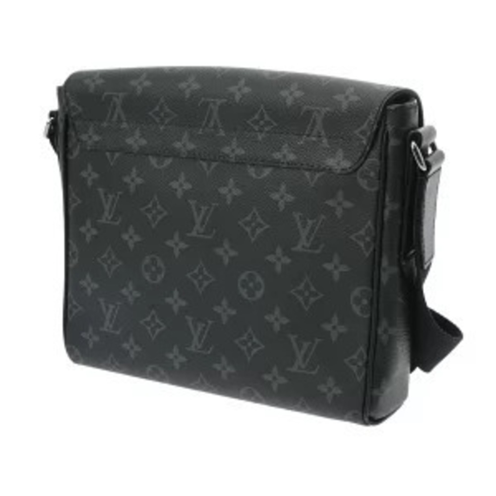 Louis Vuitton Shoulder Black Canvas Bag Black Eclipse District Monogram